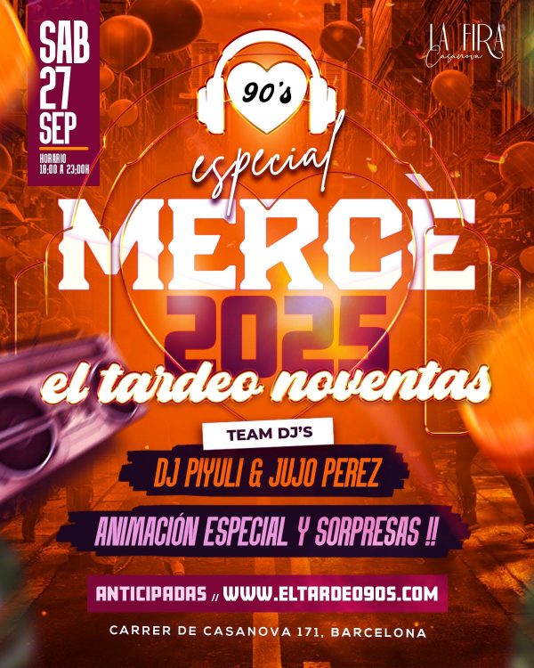 el-tardeo-90s-27-Septiembre-2025-la-fira-casanova-barcelona