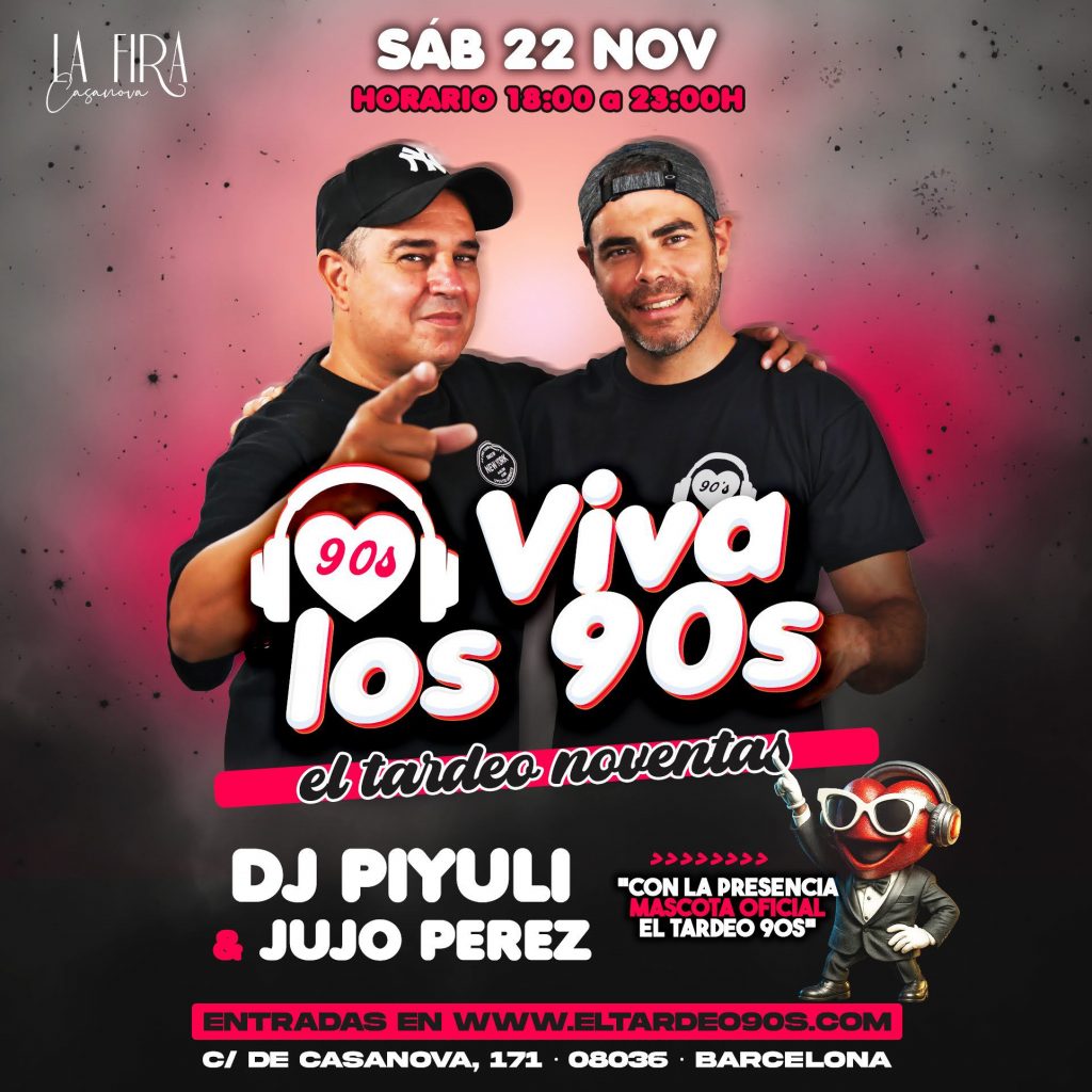 el-tardeo-90s-22-Noviembre-2025-la-fira-casanova-barcelona